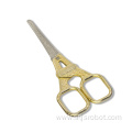 Gold Eiffel Tower Etched Beauty Scissors of Stainless Steel Quality